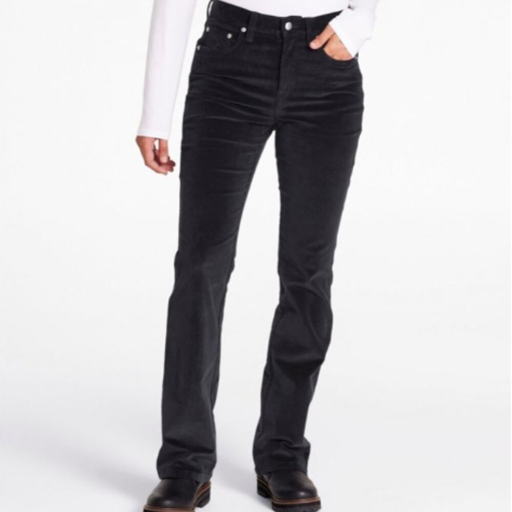 Women's L.L. Bean Everyday Corduroy Pants, High-Rise Bootcut, Size 6